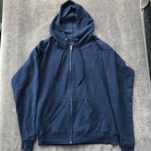 Navy blue hoodie
